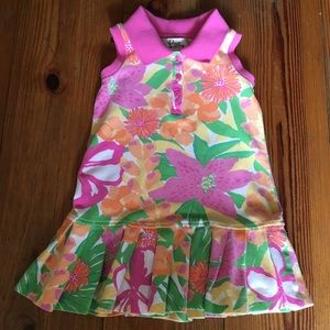 Lilly Pulitzer flowered dress 3T